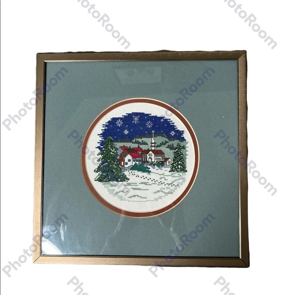 Crossstitch Christmas Picture